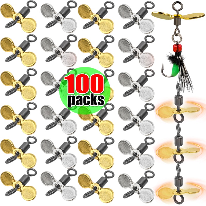 Fishing Lure Spinner - Plug Casting Fishing Propeller Blade Turbo