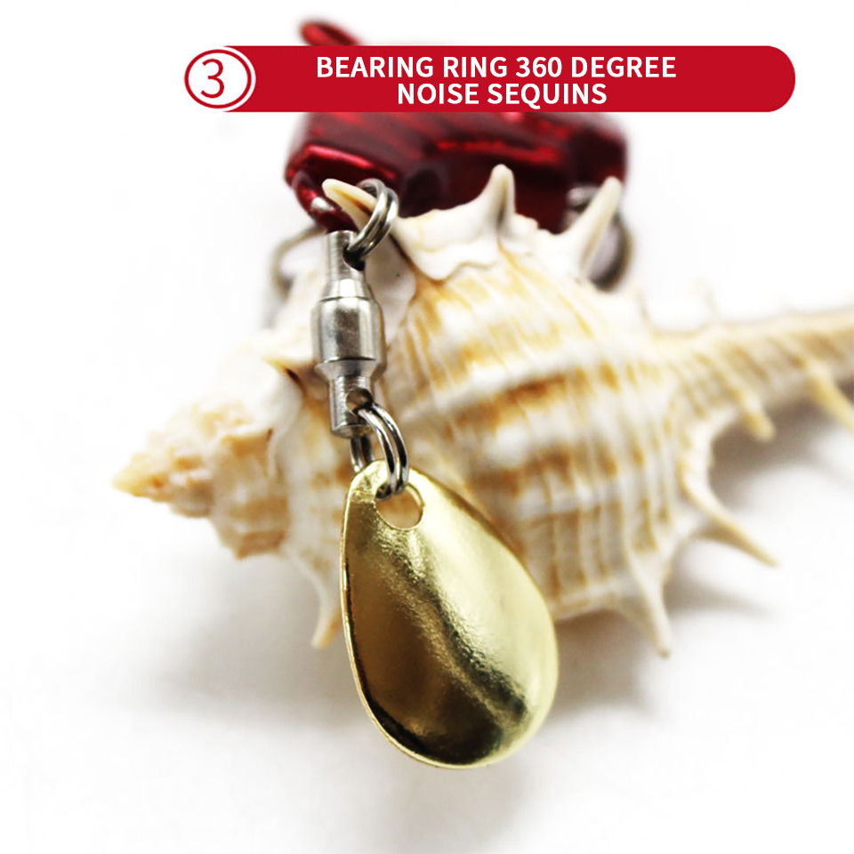 ToplineTackle Tail Spinner Fis - Fishing Lure Spinnerbait recension och pris
