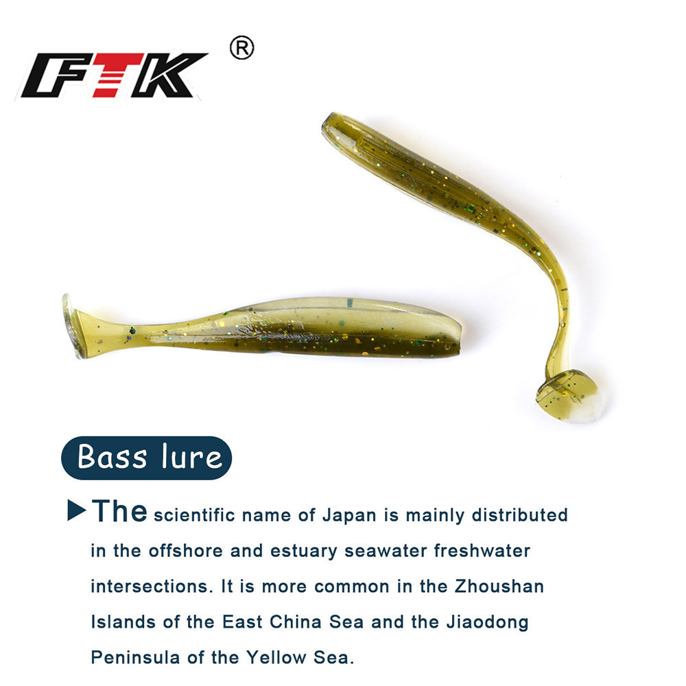 FTK 8-20PCS Soft Fishing Lures - Fishing Lure Swimbait recension och pris