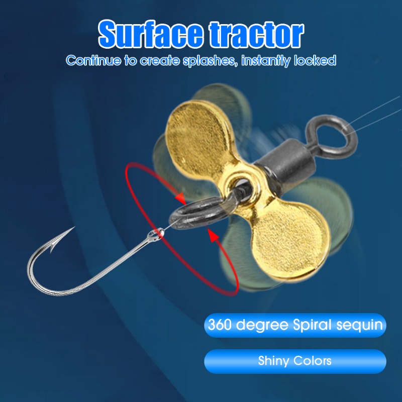 Plug Casting Fishing Propeller - Fishing Lure Spinner recension och pris