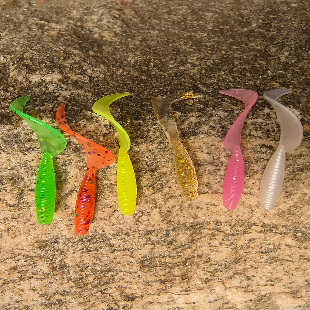 50Pcs Curved Tail Soft Lure 3. - Fishing Lure Swimbait recension och pris