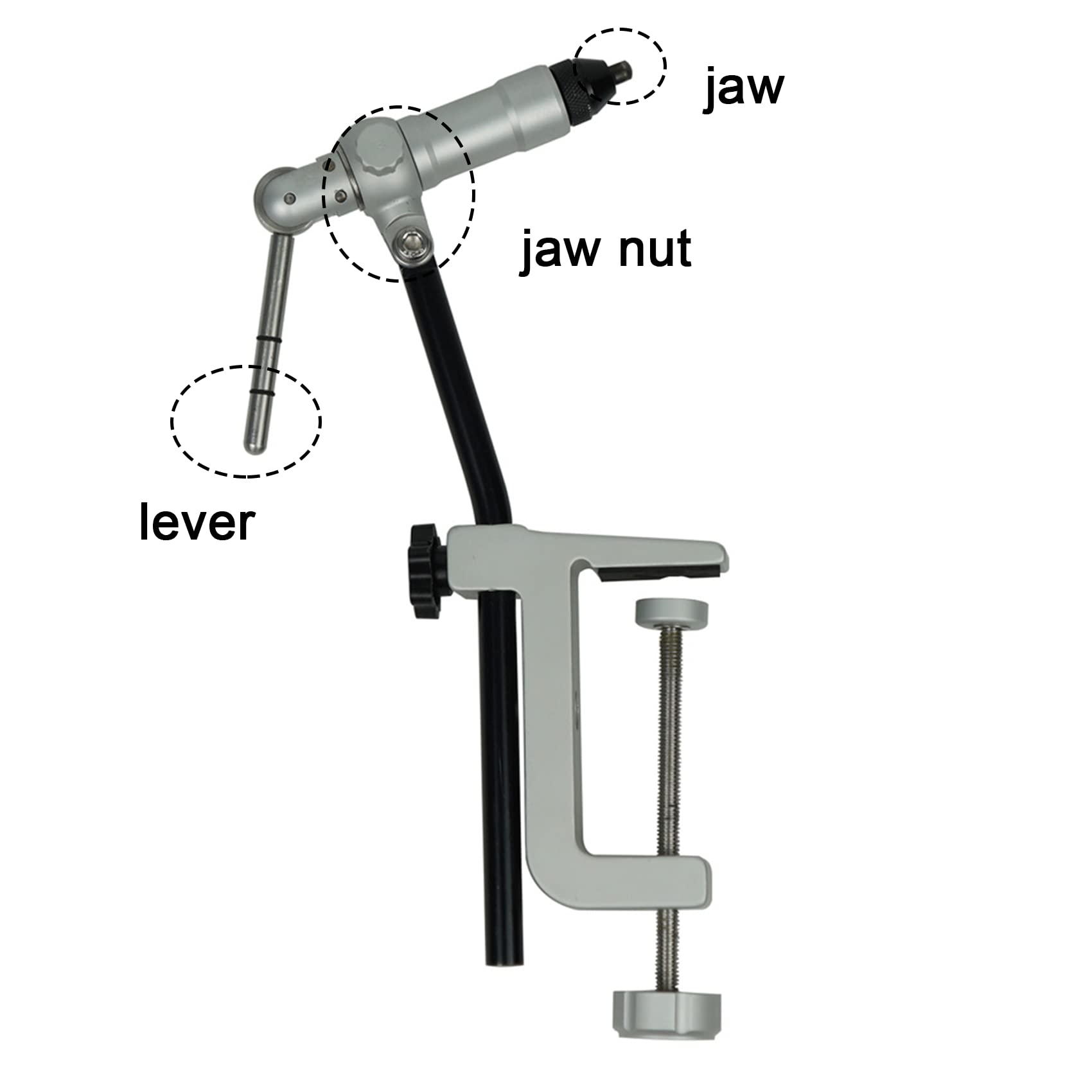 True Rotary Fly Tying Vise and - Fishing Lure Making Kit recension och pris