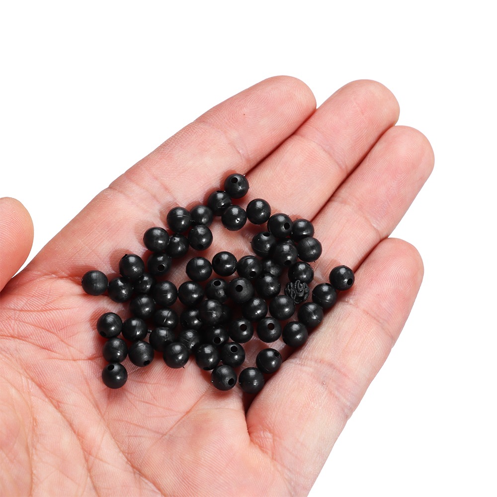 100pcs/lot Fishing Beads Space - Fishing Lure Soft Plastic recension och pris