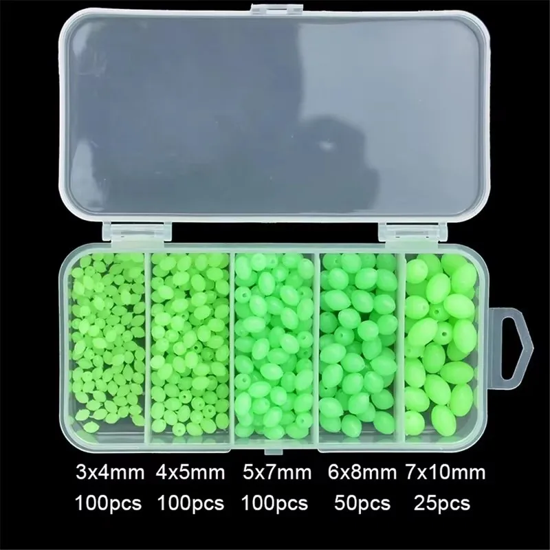 375Pcs/Set Night Luminous Fish - Fishing Lure Soft Plastic recension och pris
