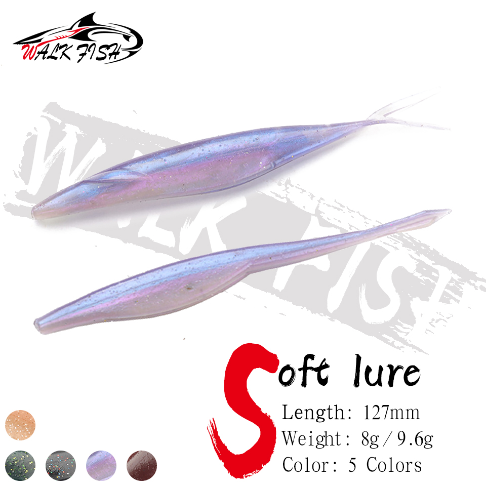 WALK FISH 6Pcs/Lot 12.7cm 8g/9 - Fishing Lure Swimbait recension och pris