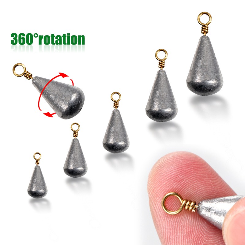 22Pcs with box Lead Fishing Si - Fishing Lure Spinnerbait recension och pris