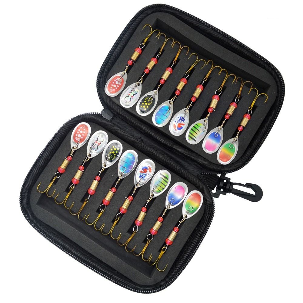 Rotating Glitter Spinners Fish - Fishing Lure Spinner recension och pris