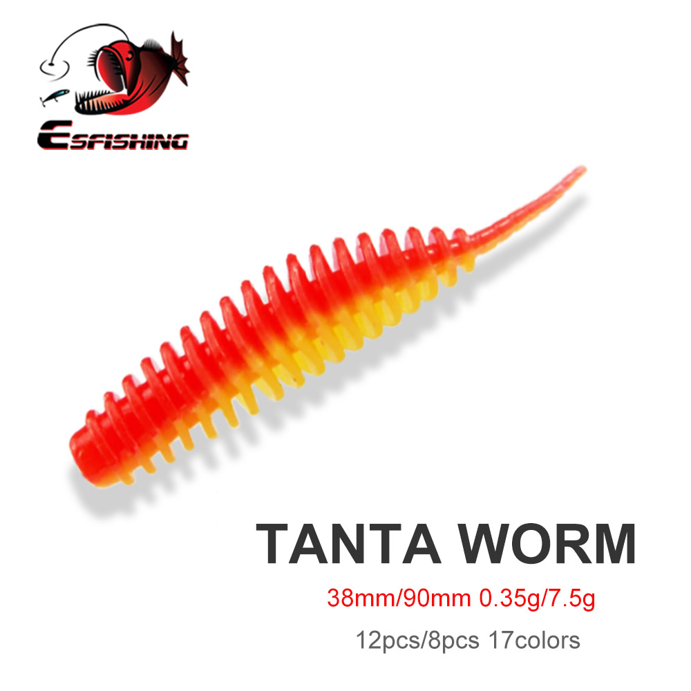 ESFISHING Fishing Worm Bait Lu - Fishing Lure Swimbait recension och pris